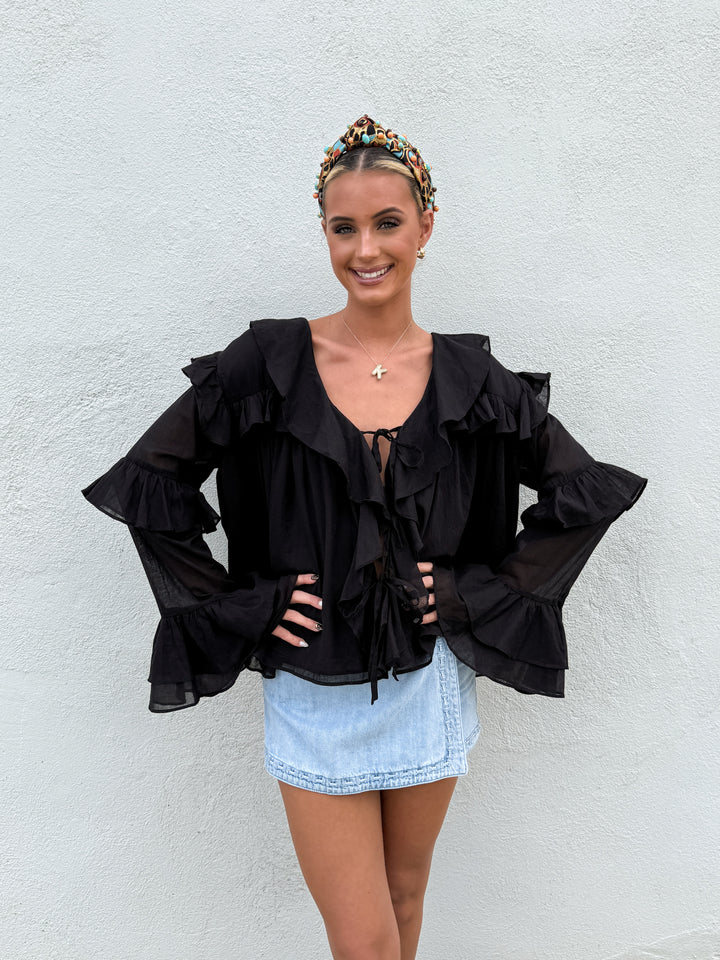 You've Got Me Ruffled Top