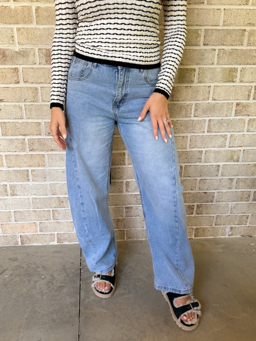 Relaxing Weekend Jeans