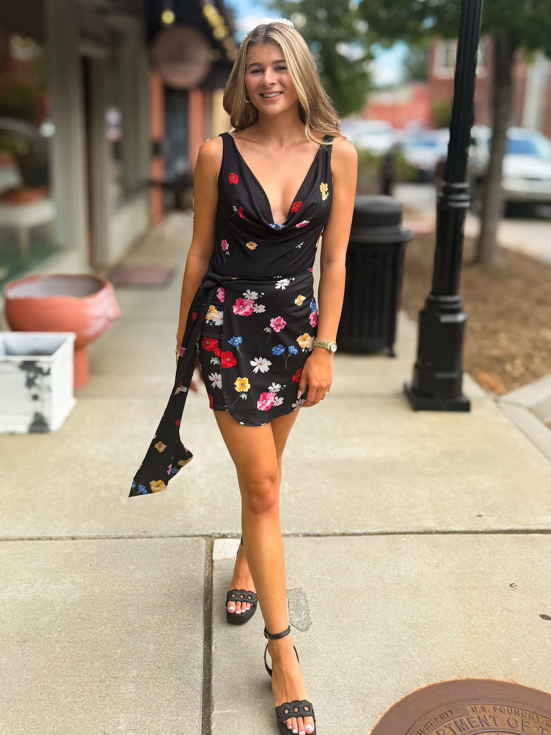 Falling Florals Dress