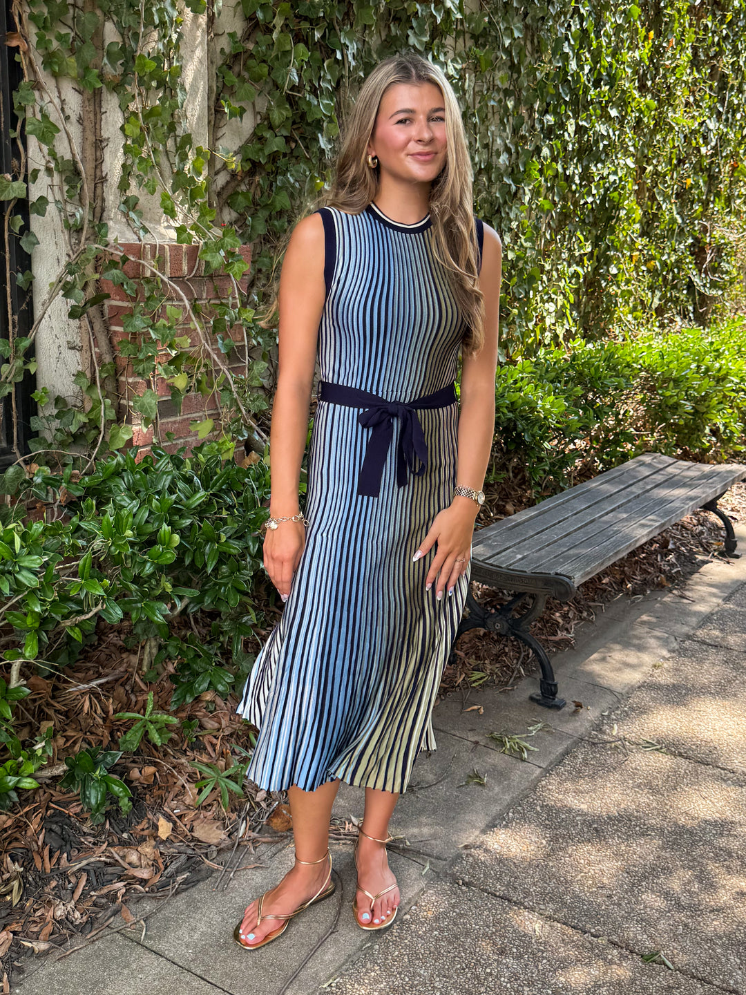 Stay In Line Dress