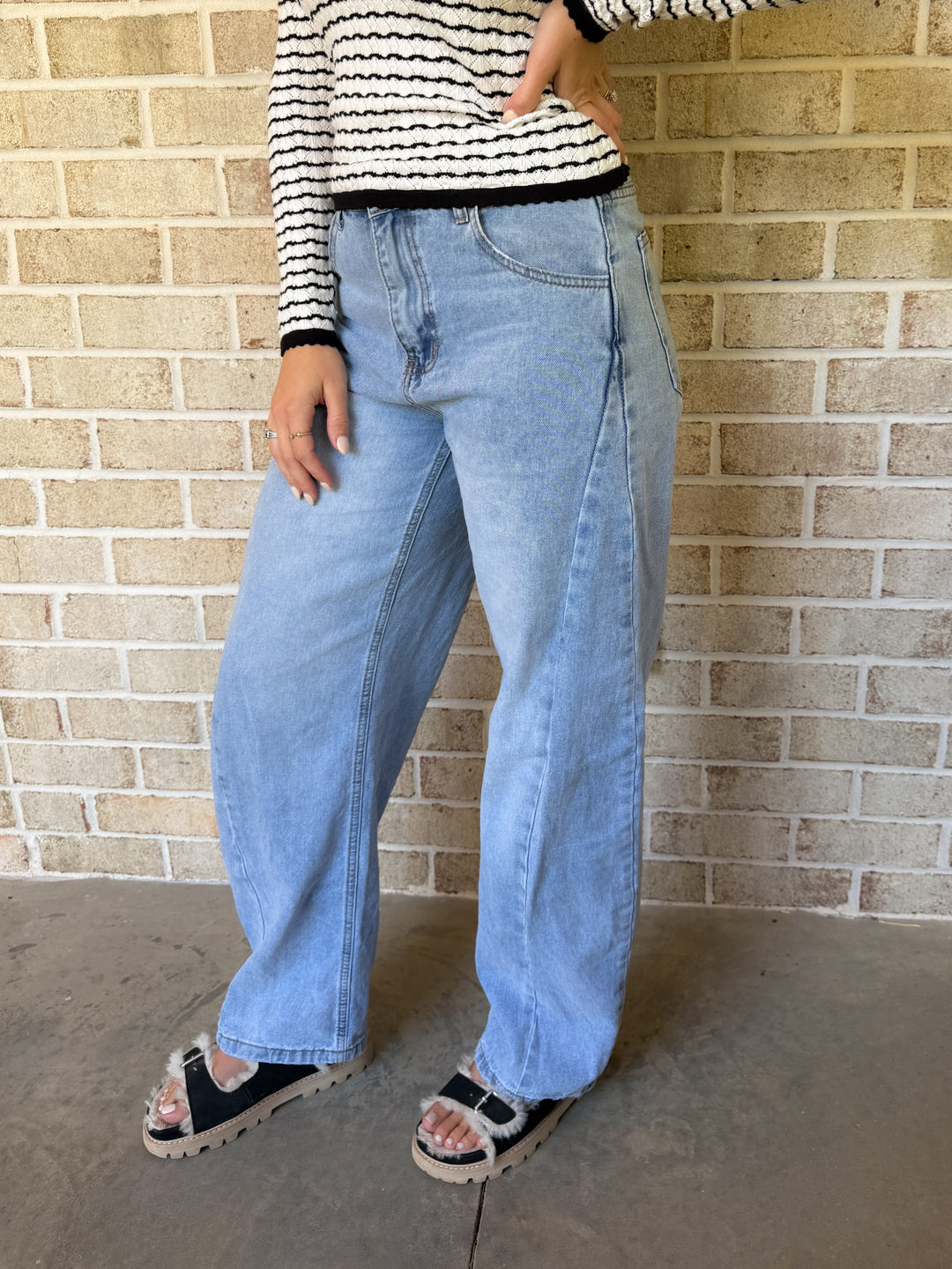 Relaxing Weekend Jeans