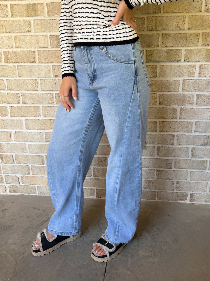 Relaxing Weekend Jeans