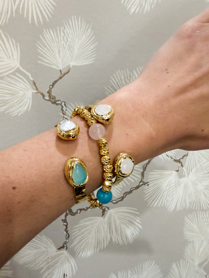 Beam Multi Stone Bracelet