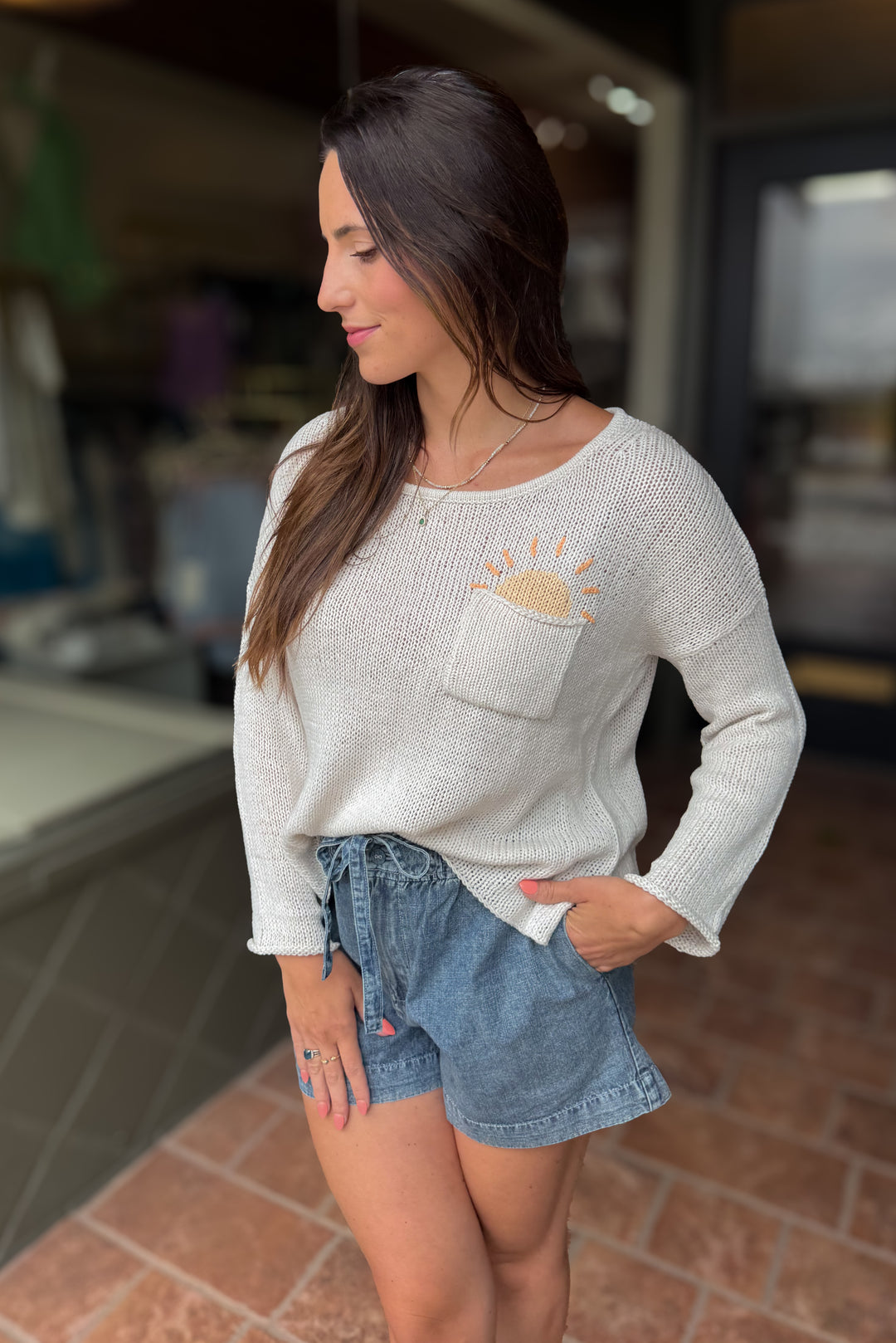 Pocket Full Of Sunshine Sweater