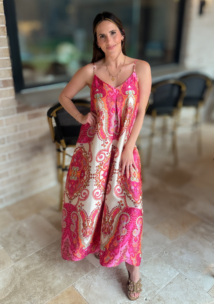 Santorini Sunsets Dress