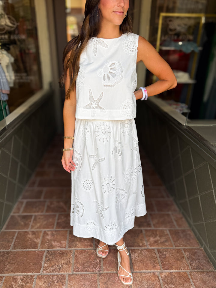 Searching For Shells Skirt