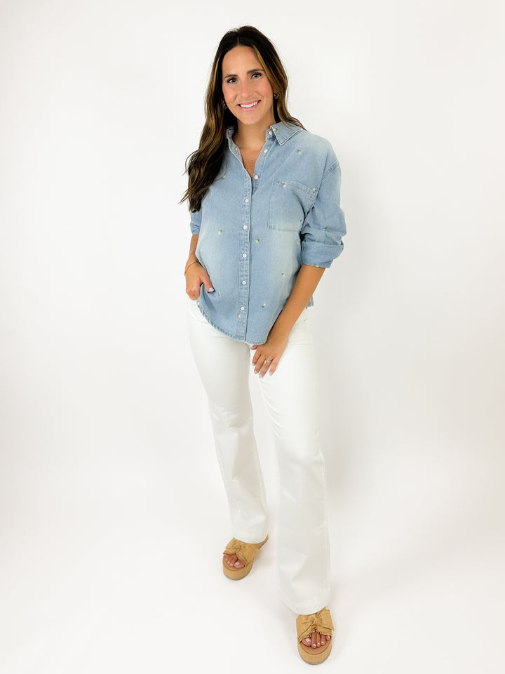 Covered In Daisies Top