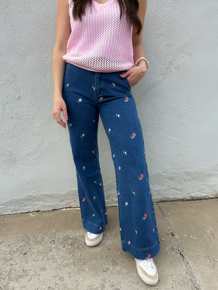 Floral Scented Jeans