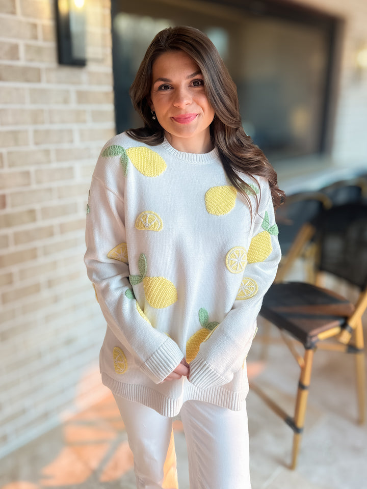 Lemon Sorbet Sweater