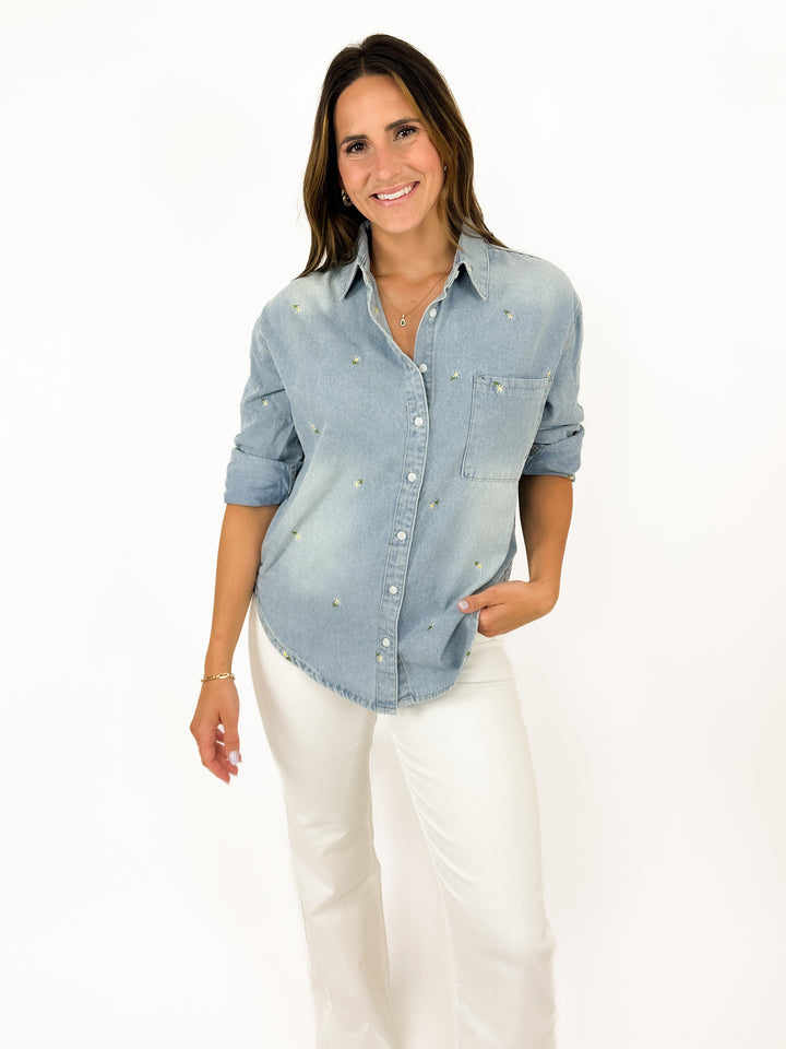 Covered In Daisies Top