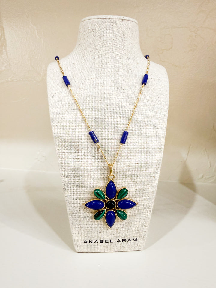 Forza Lapis Chain With Fiore Pendant