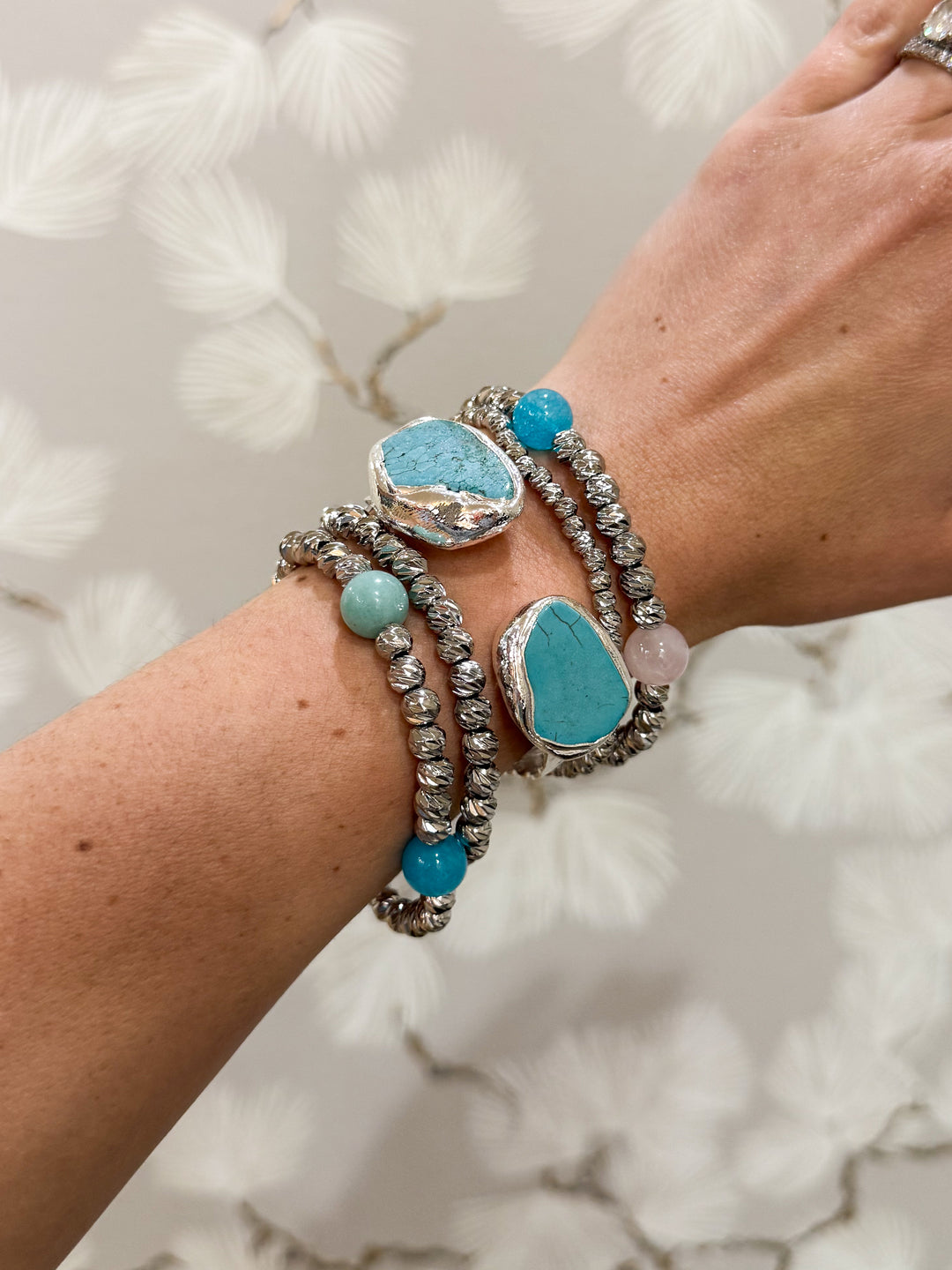 Beam Multi Stone Bracelet