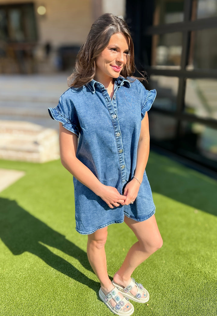 Blue Jean Baby Dress