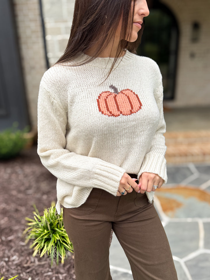 Pumpkin Crew Sweater