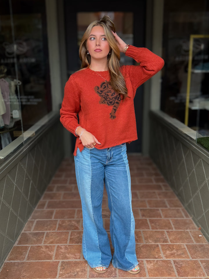 Prowling Tigress Sweater