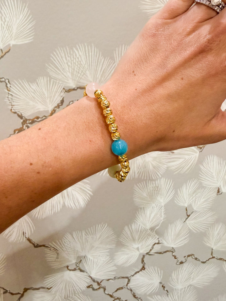 Beam Multi Stone Bracelet