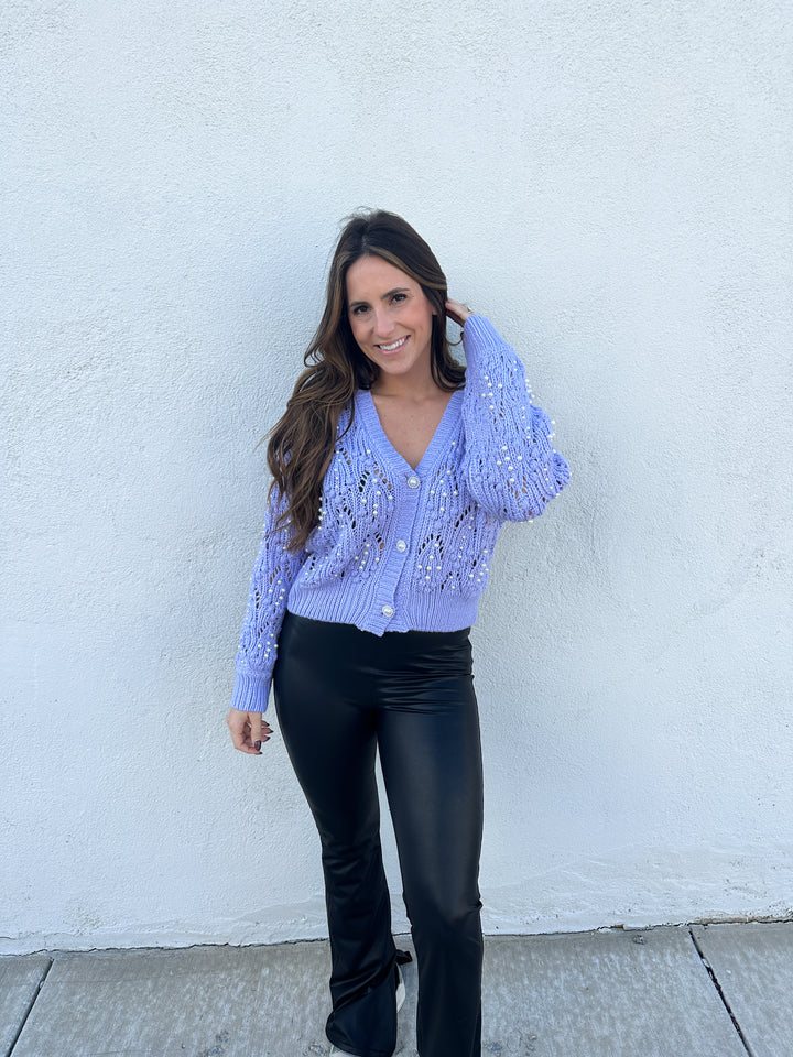 Darling Add The Pearls Cardigan
