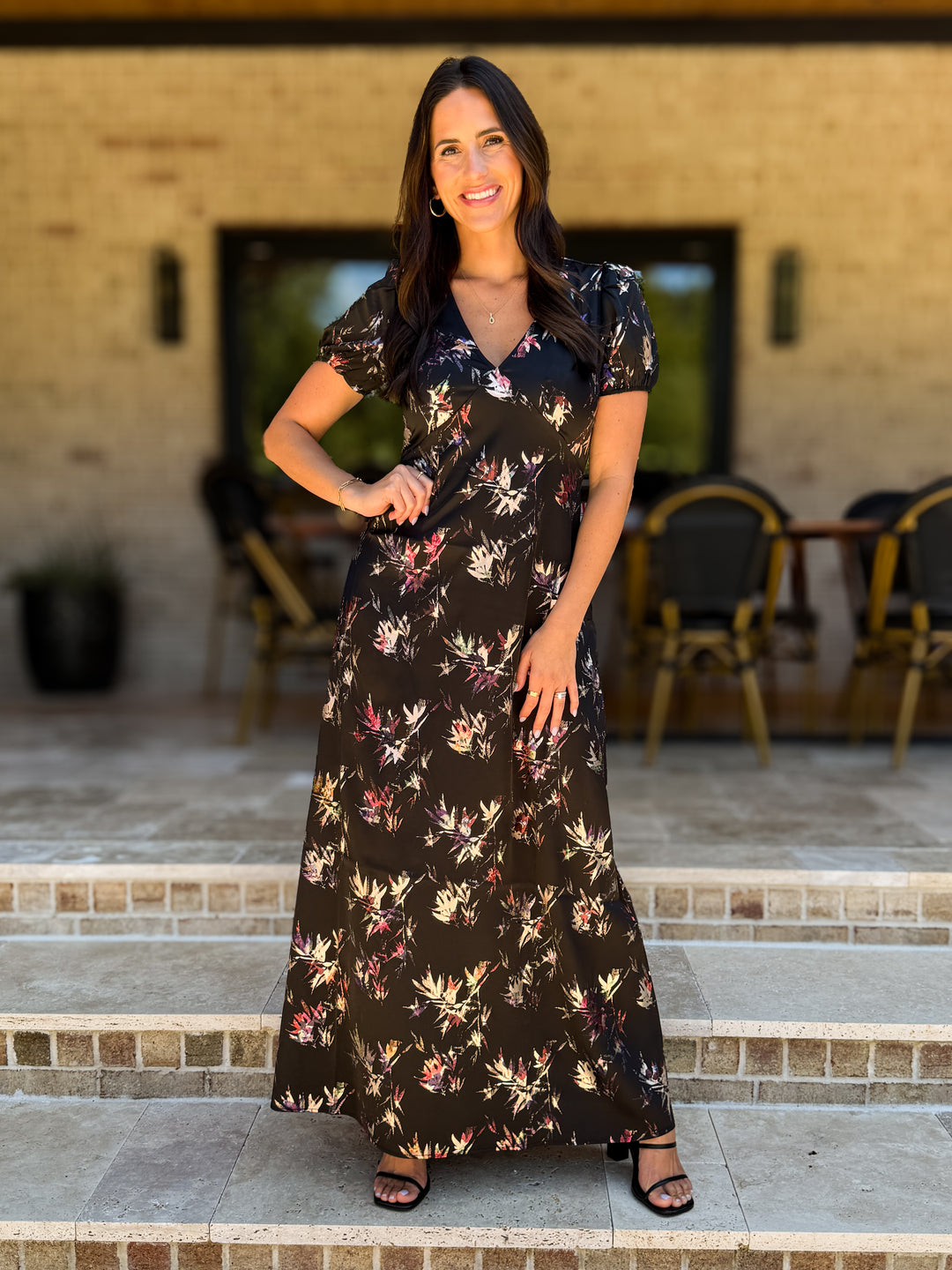 fallen leaves maxi dress Falling Leaves Dress