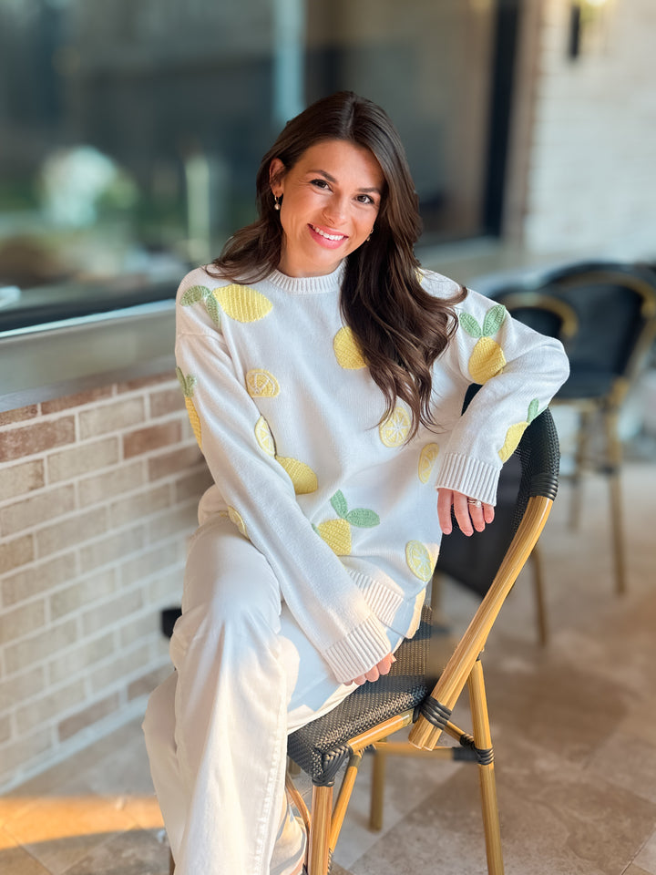 Lemon Sorbet Sweater