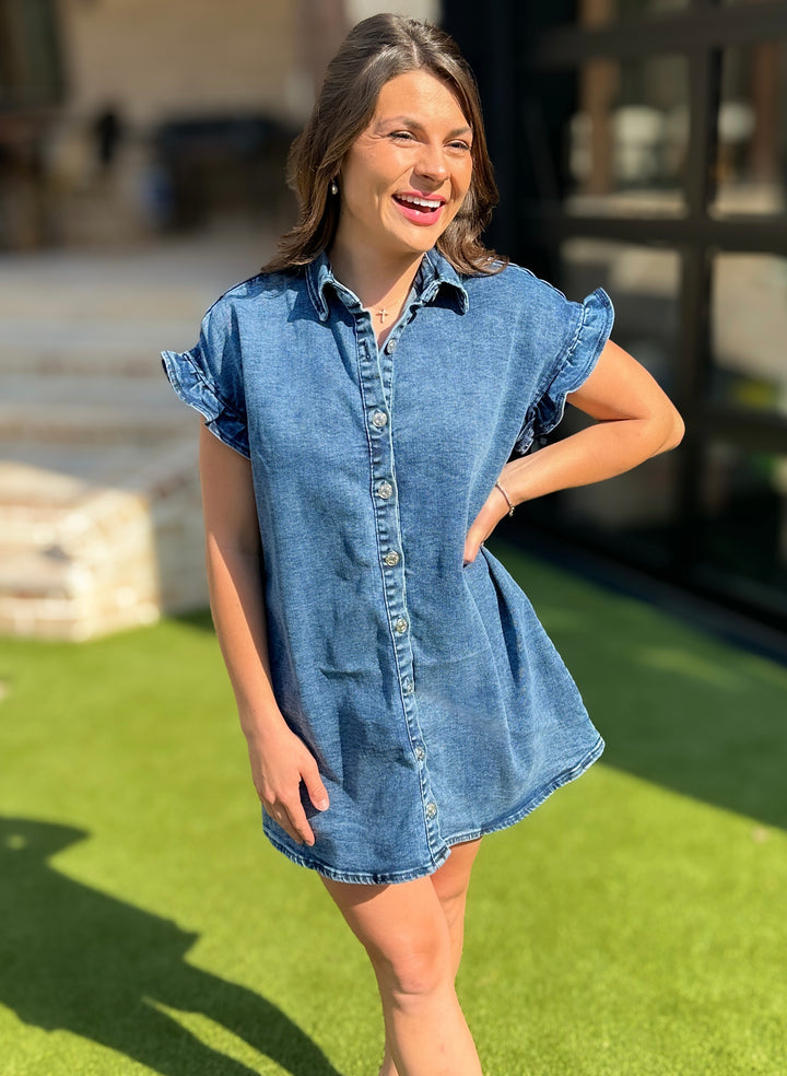 Blue Jean Baby Dress