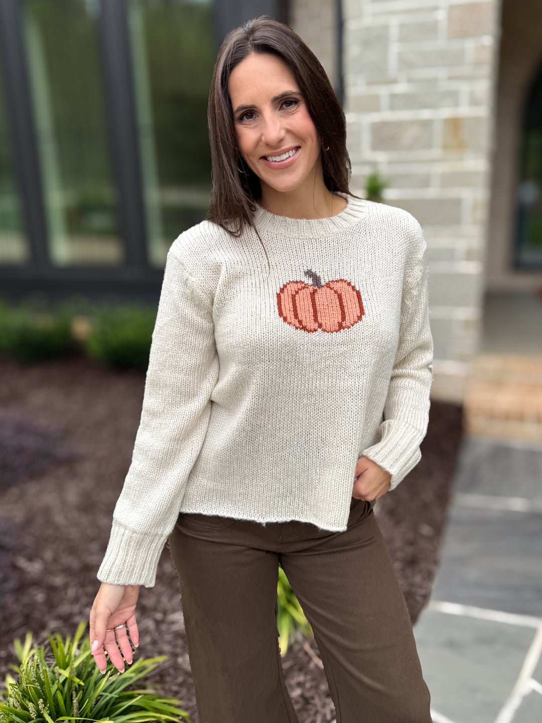 Pumpkin Crew Sweater