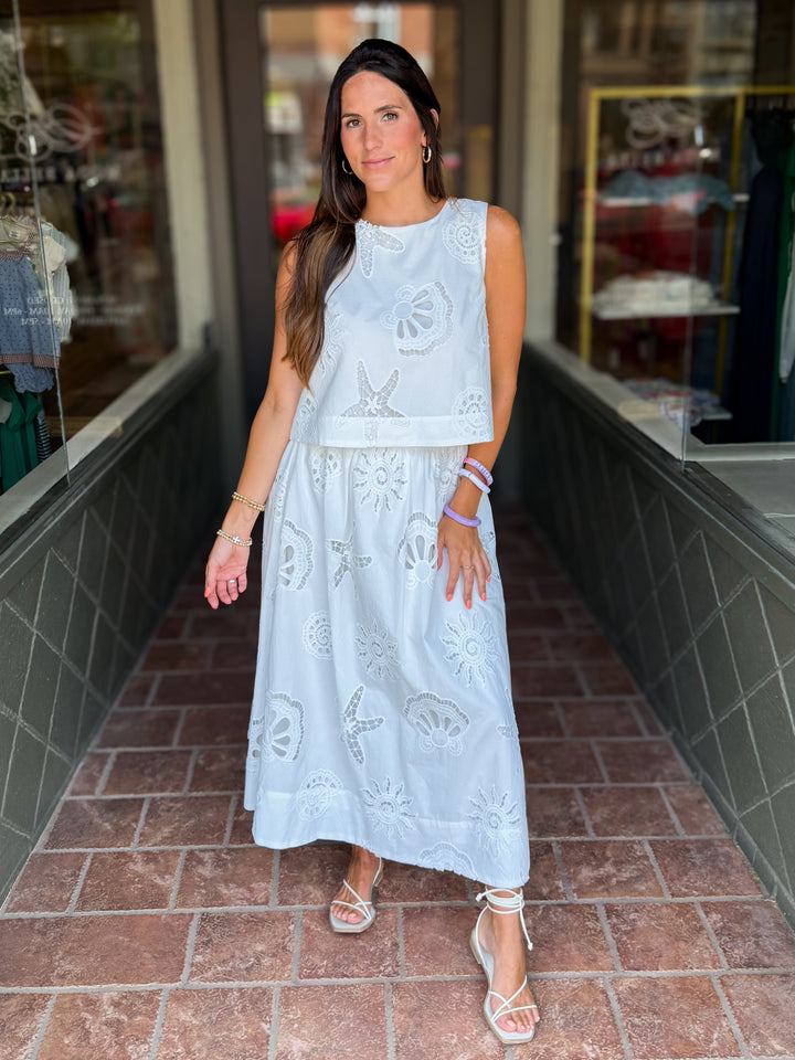 Searching For Shells Skirt