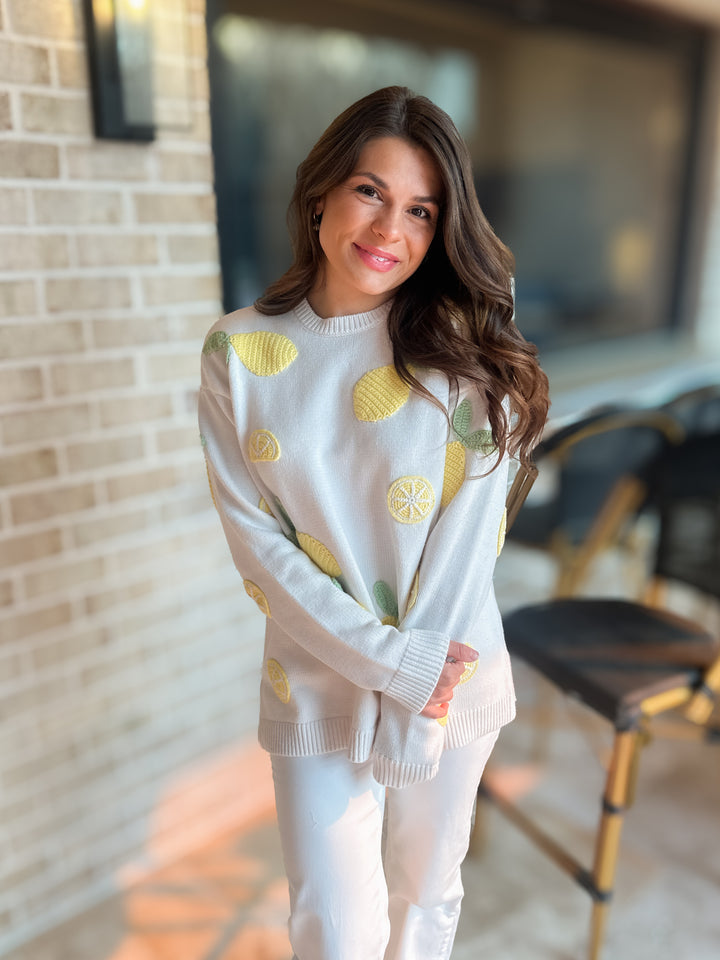 Lemon Sorbet Sweater