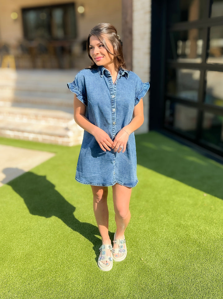 Blue Jean Baby Dress