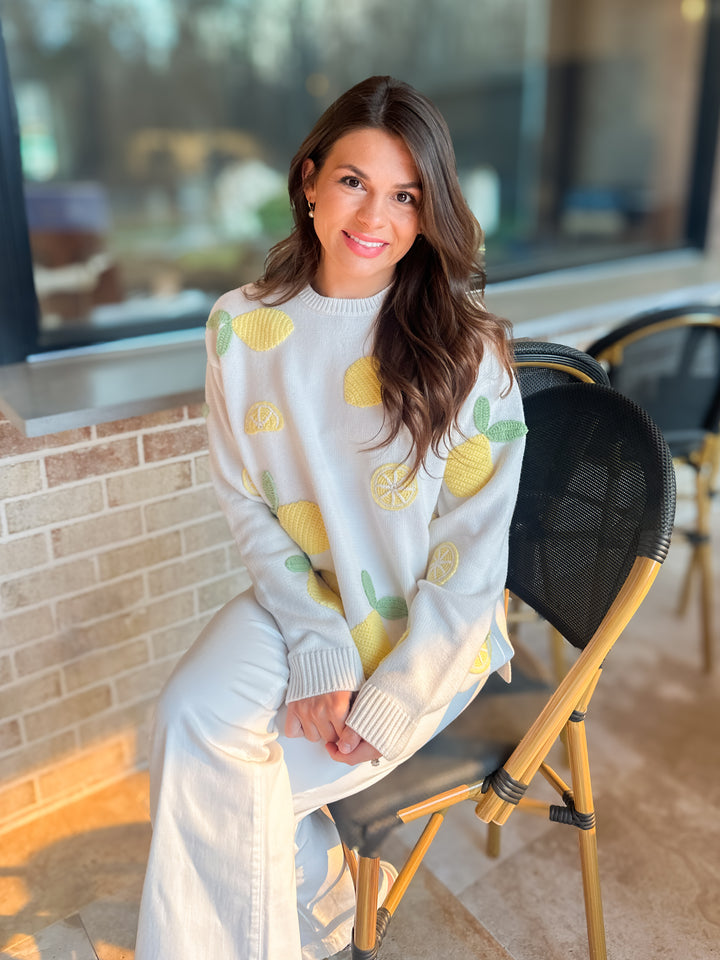 Lemon Sorbet Sweater