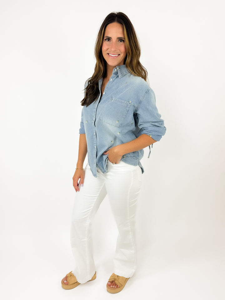 Covered In Daisies Top