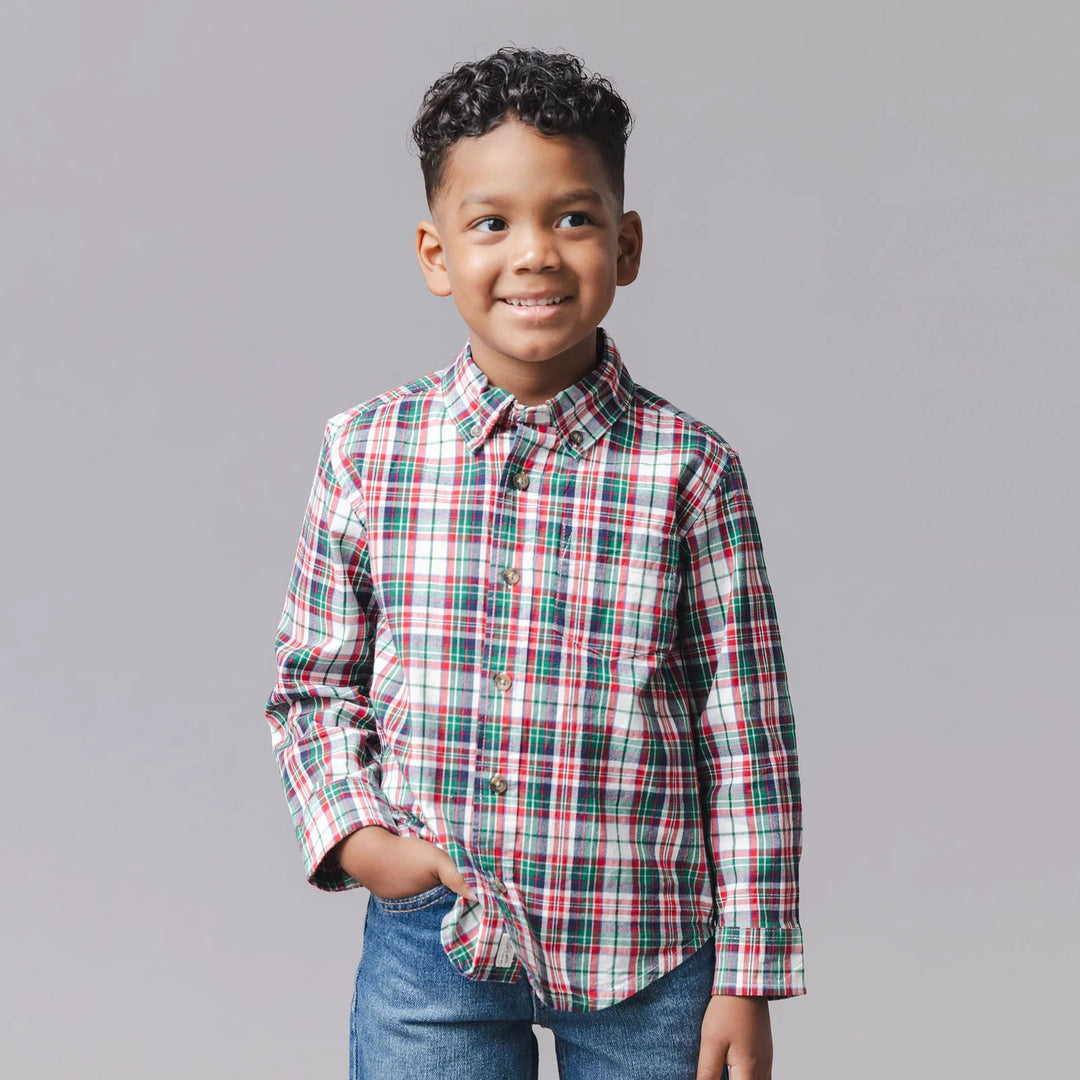 Pitter Patter Plaid Shirt