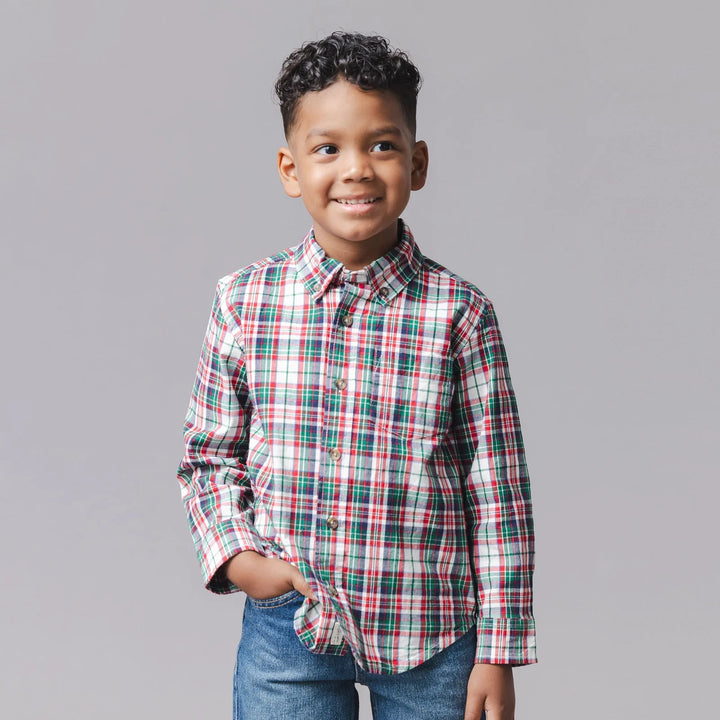 Pitter Patter Plaid Shirt