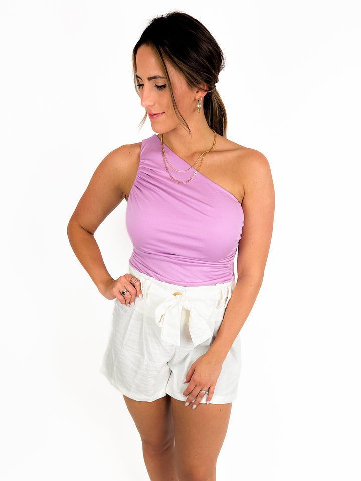 Giving Cold Shoulder Top