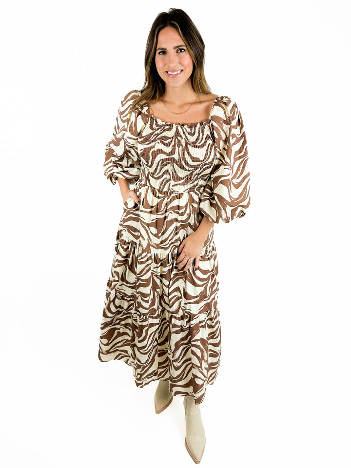 Can't Change Your Stripes Dress