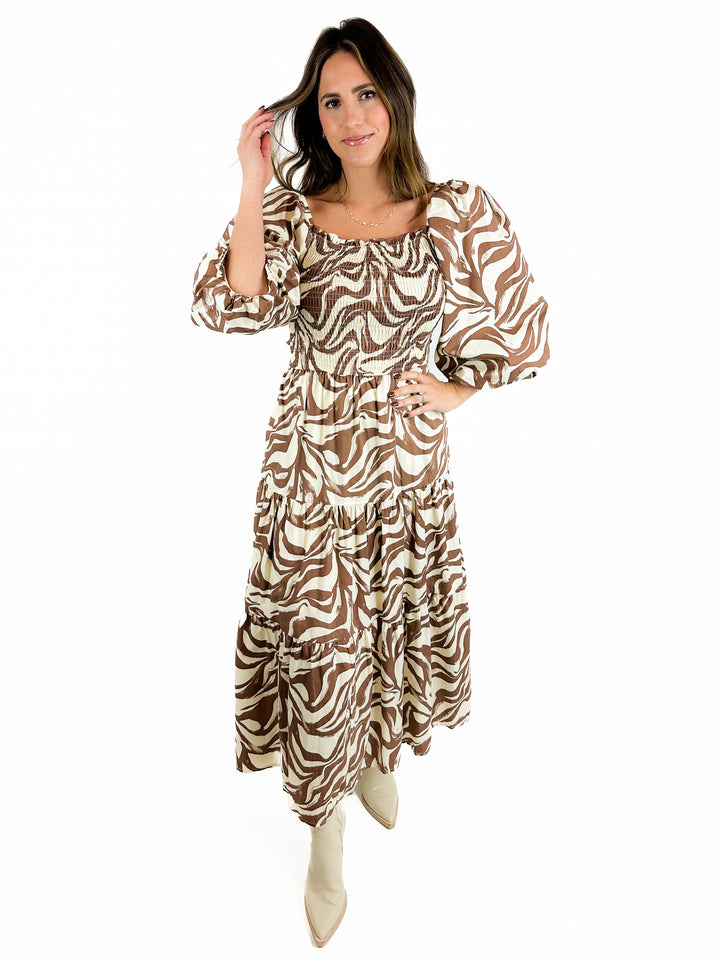 Can't Change Your Stripes Dress