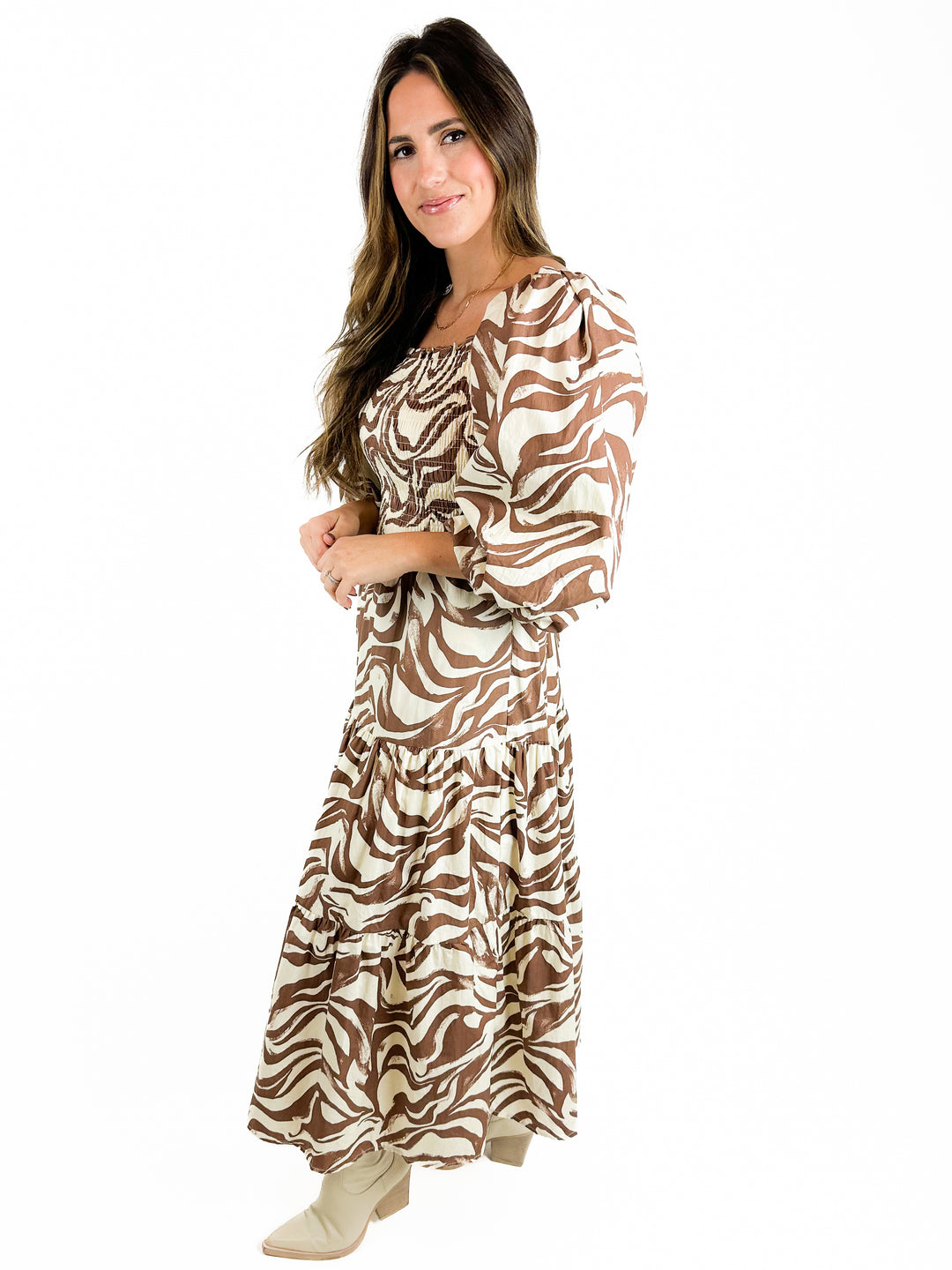 Can't Change Your Stripes Dress