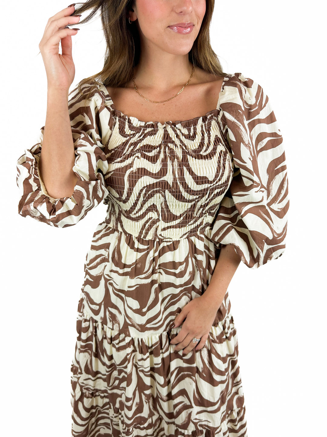 Can't Change Your Stripes Dress