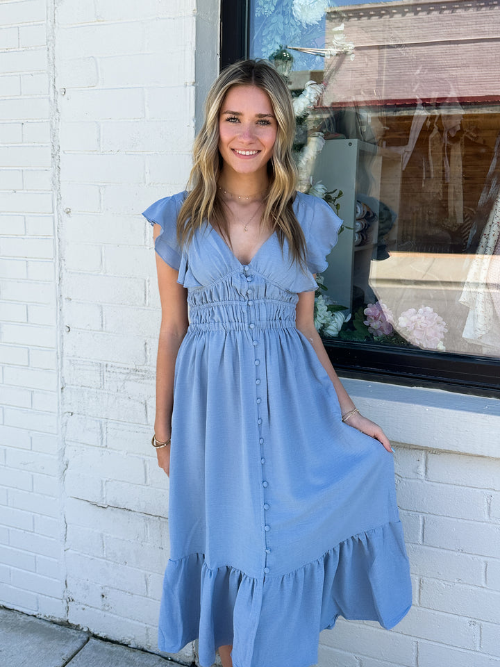 Summers In Santorini Dress