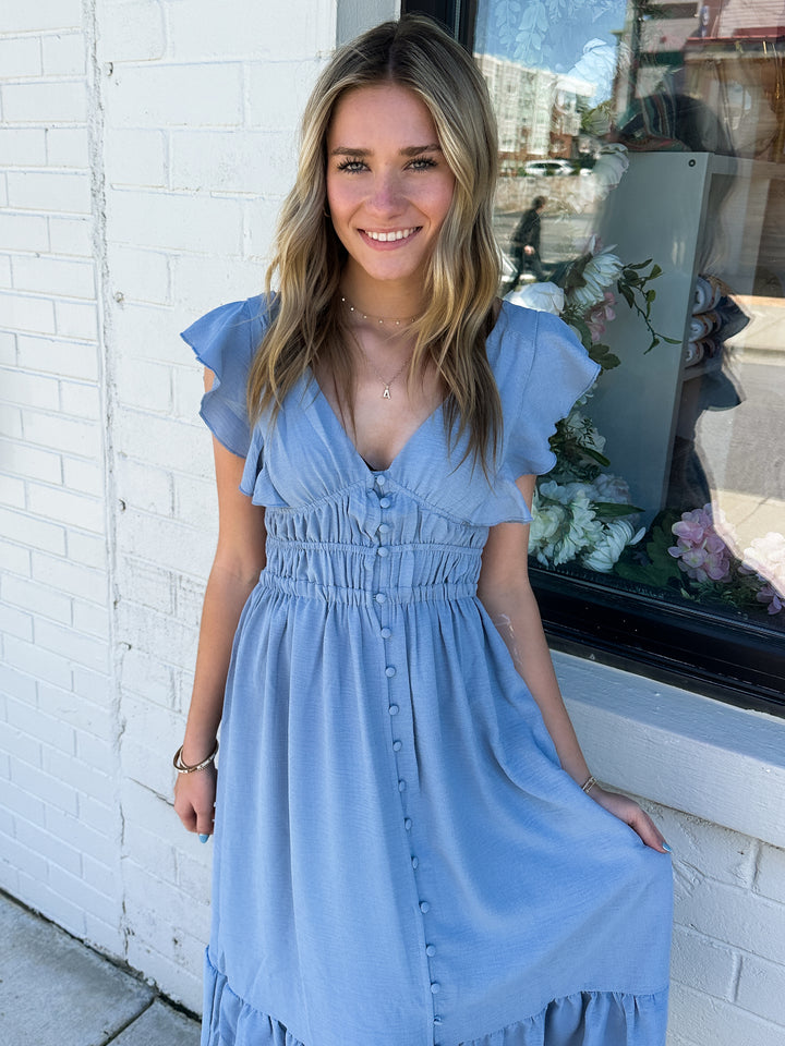 Summers In Santorini Dress