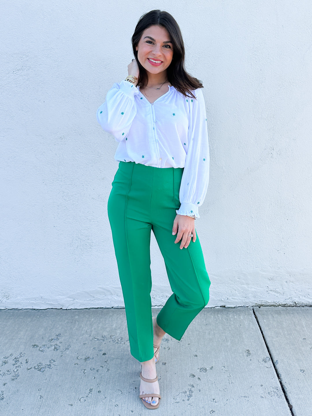 Color Me Flowered Top