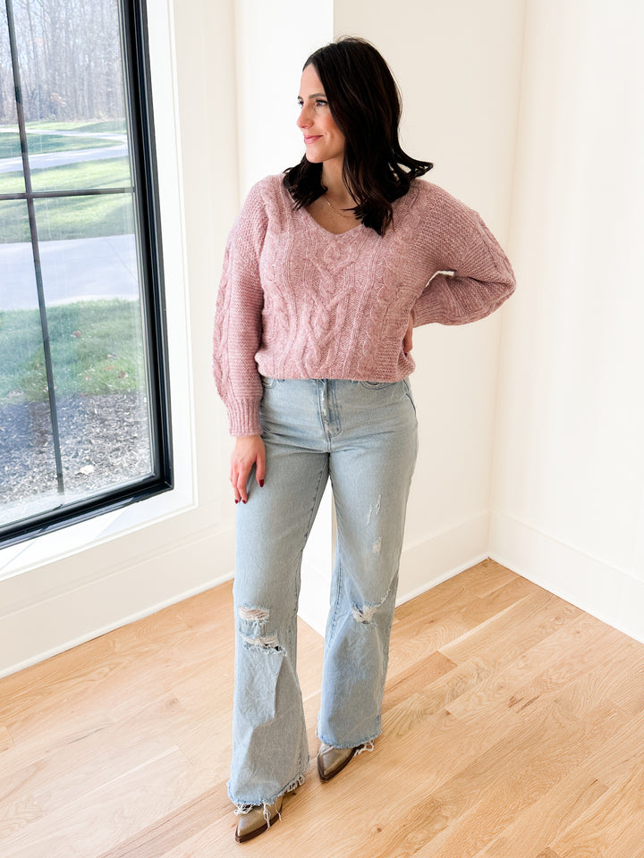 Coming Up Roses Sweater