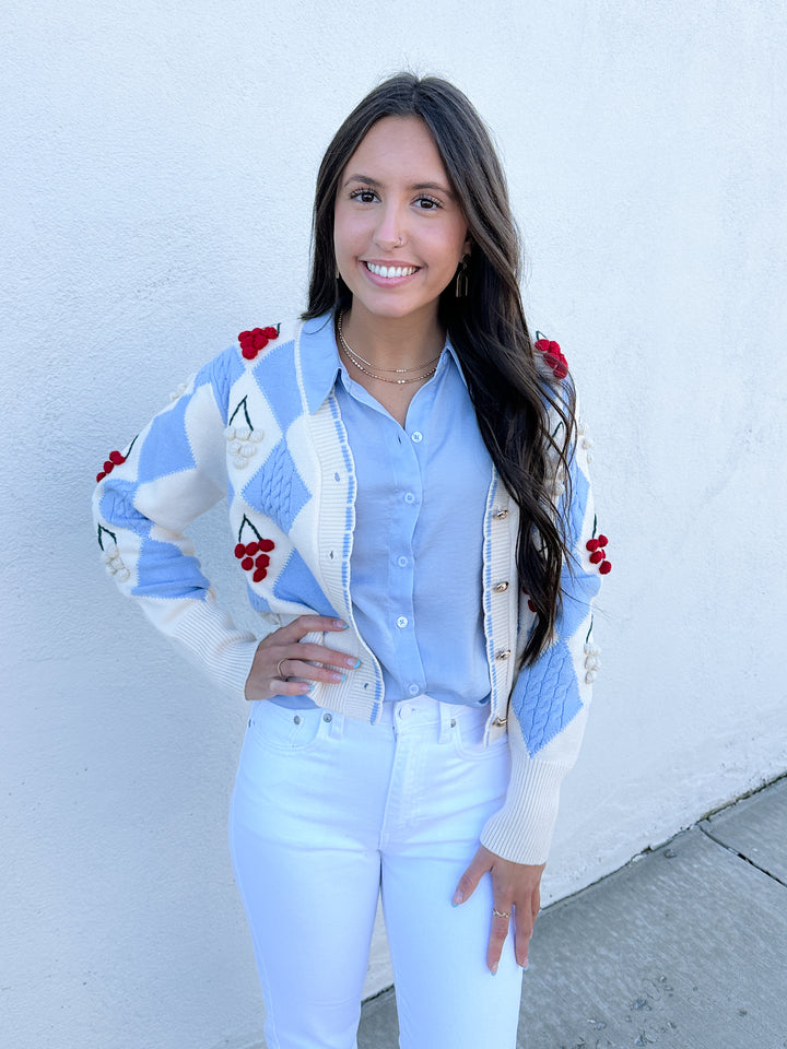 Cherry Soda Cardigan