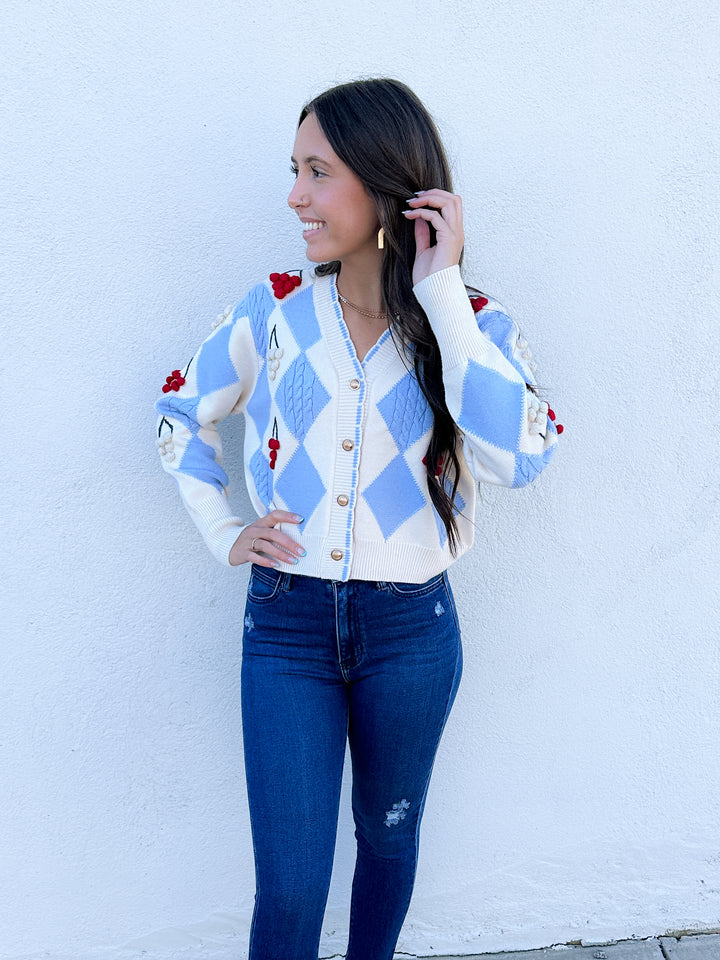 Cherry Soda Cardigan