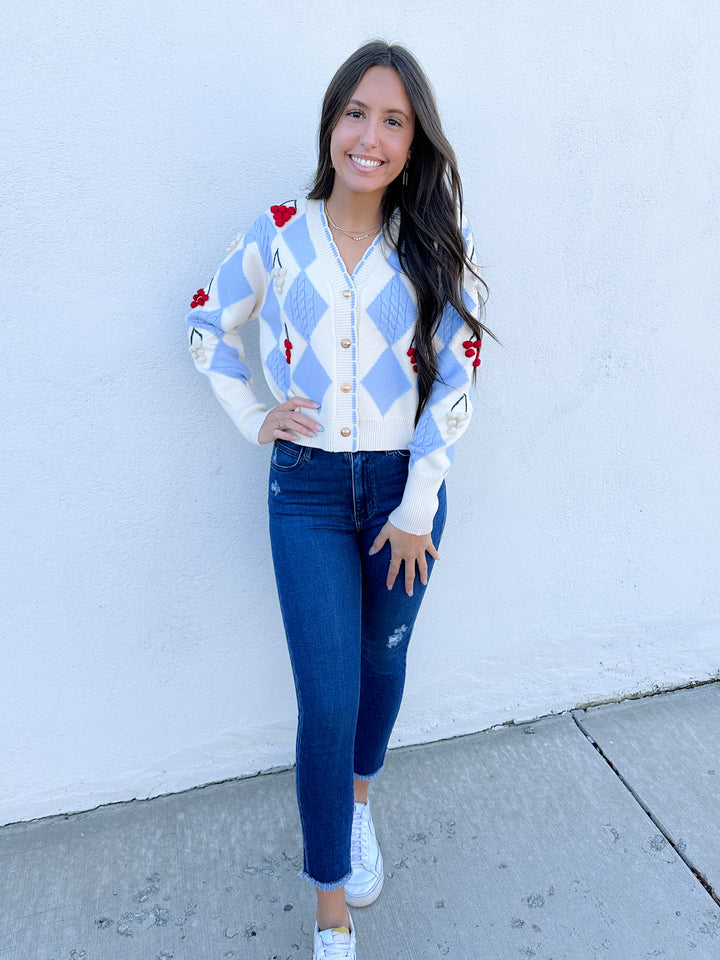 Cherry Soda Cardigan