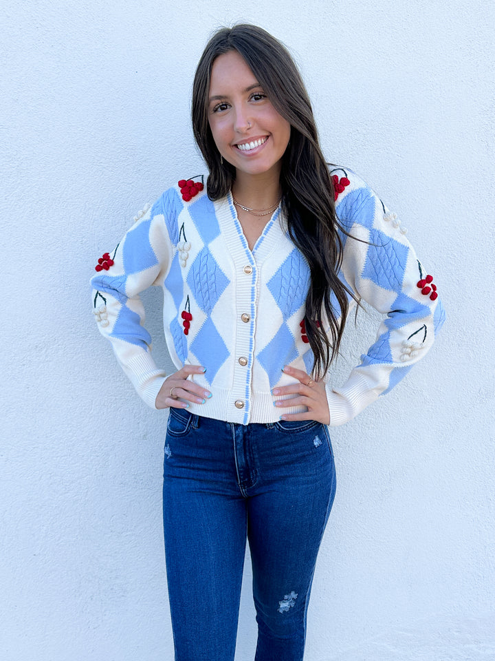 Cherry Soda Cardigan