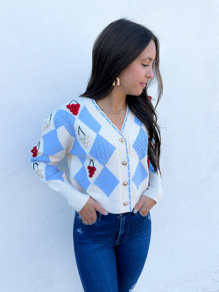 Cherry Soda Cardigan
