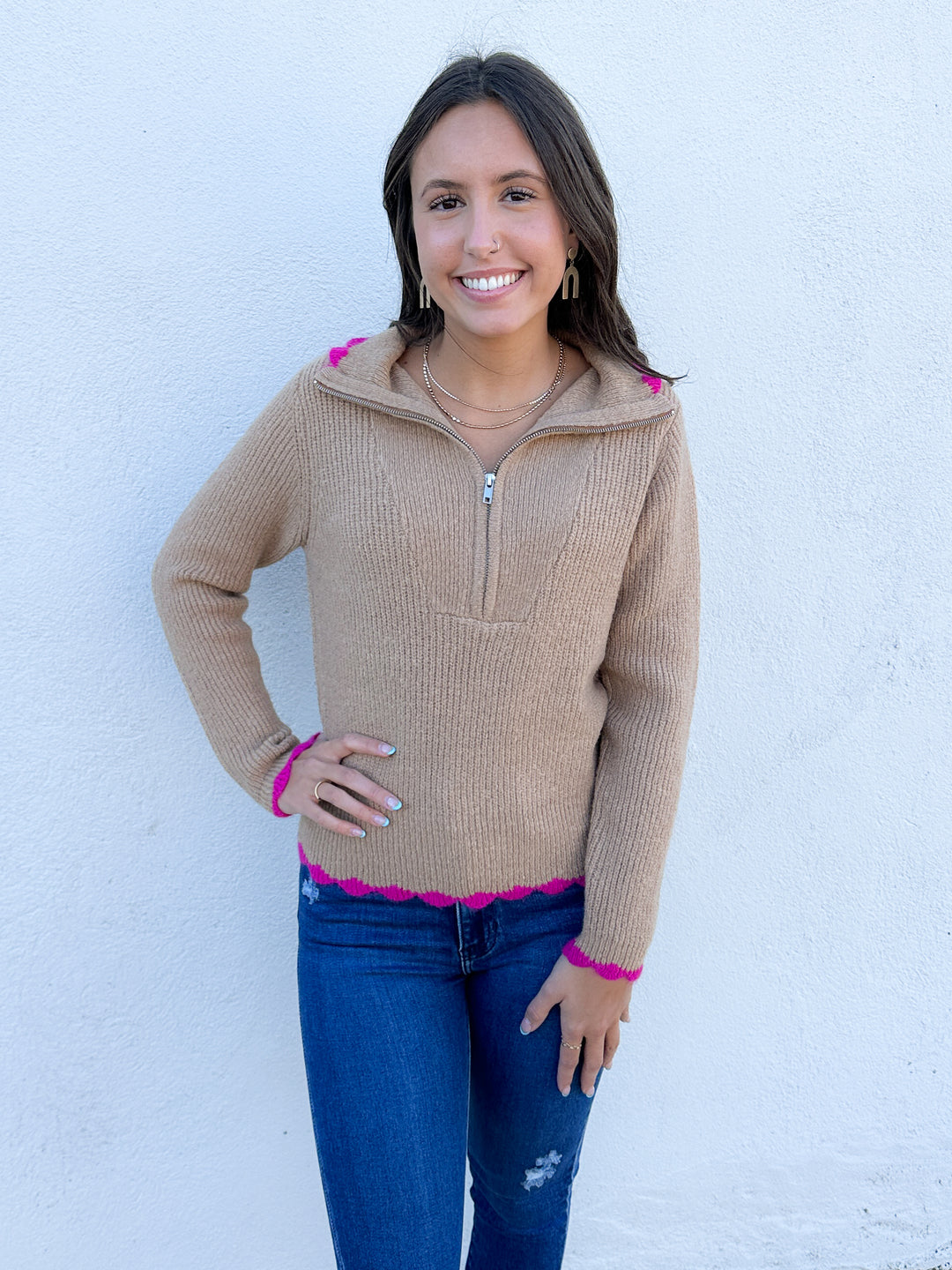 Hot Or Cold Macchiato Sweater