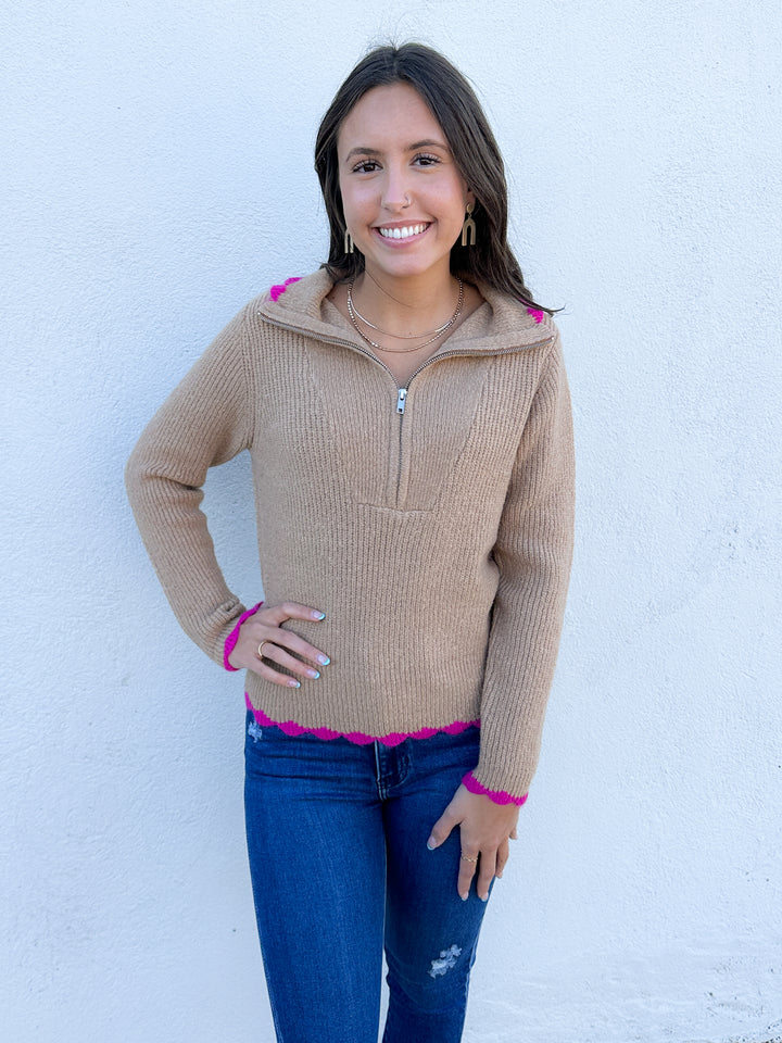 Hot Or Cold Macchiato Sweater