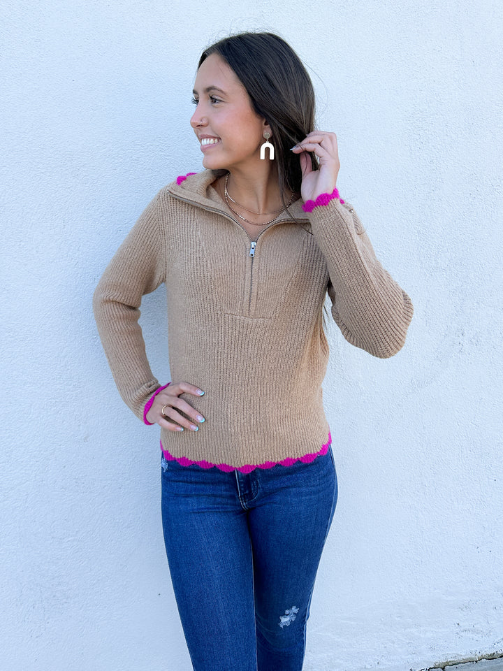 Hot Or Cold Macchiato Sweater