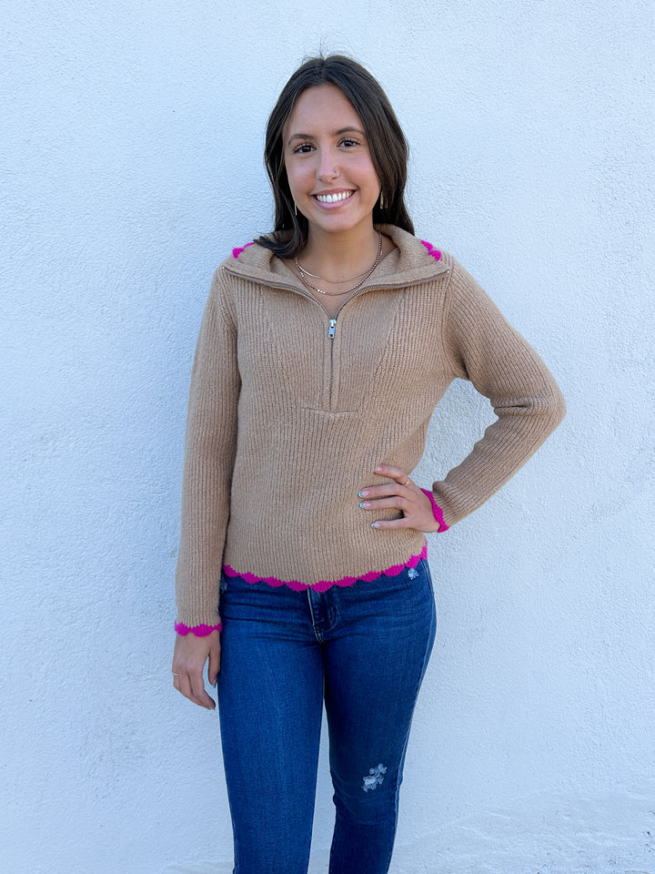 Hot Or Cold Macchiato Sweater
